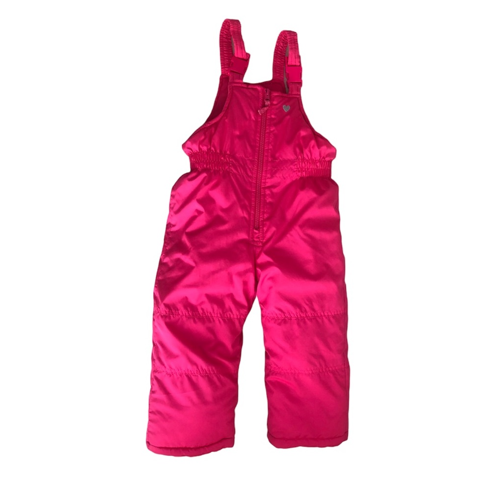 Pink snow bib ⛄️ 3T
